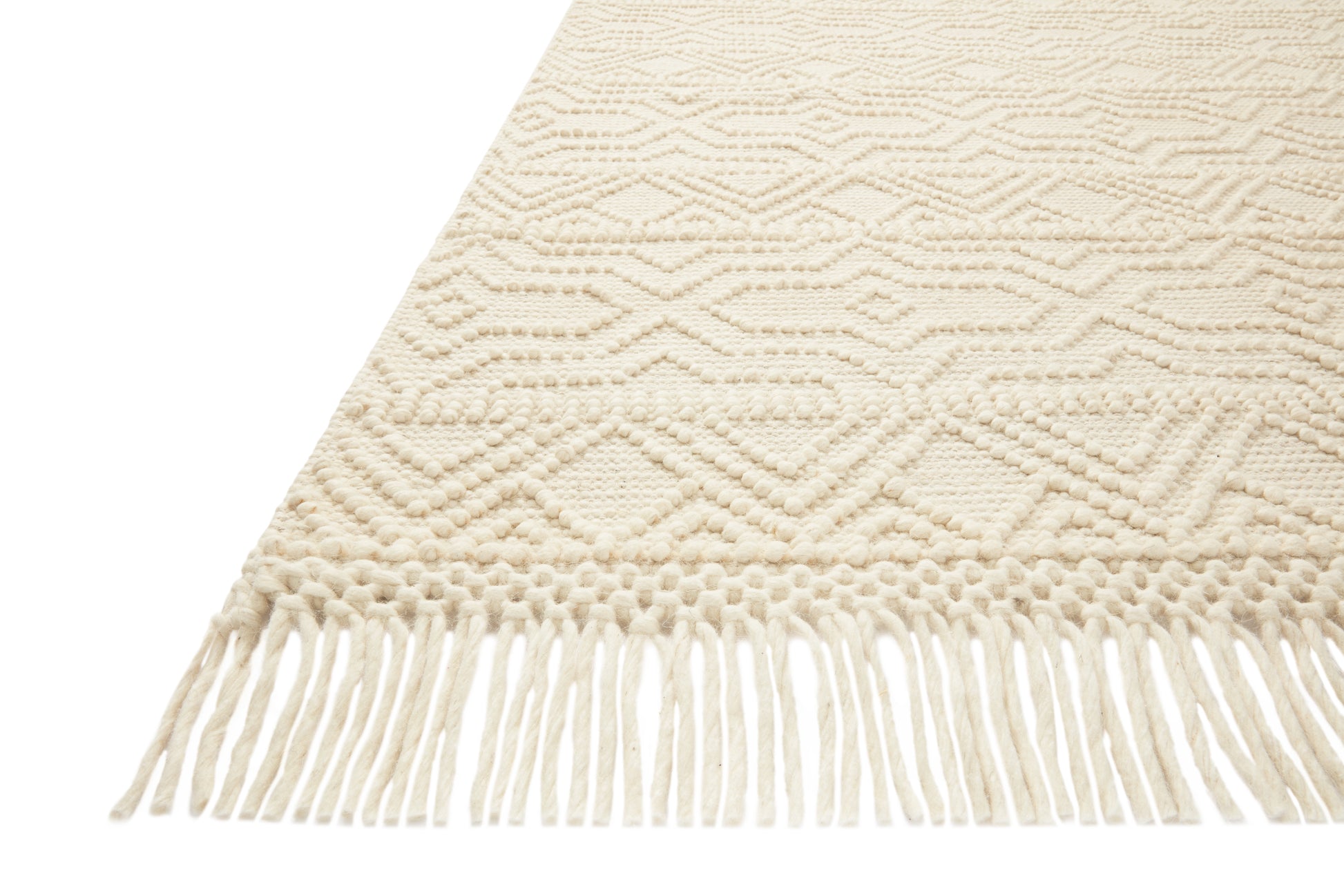 Loloi Noelle Noe-04 Ivory/Ivory Area Rug