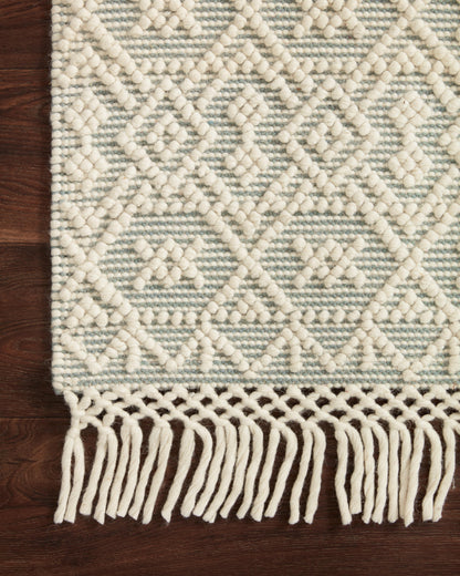 Loloi Noelle Noe-05 Ivory/Blue Area Rug