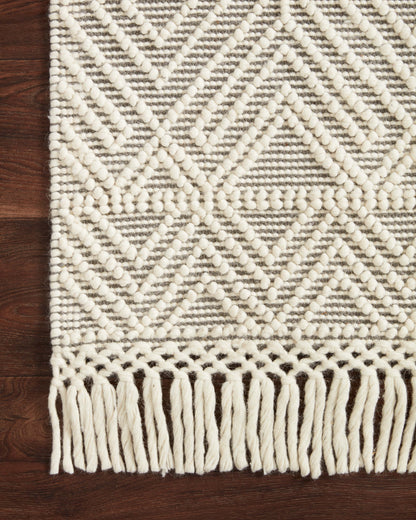 Loloi Noelle Noe-07 Ivory/Grey Area Rug