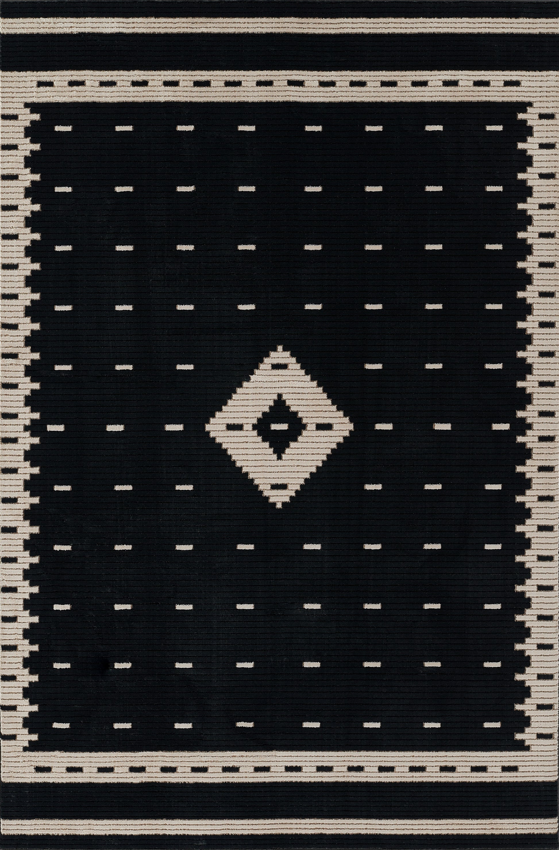 Momeni Noho No-06 Black Area Rug