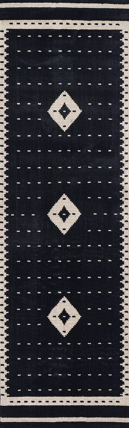 Momeni Noho No-06 Black Area Rug