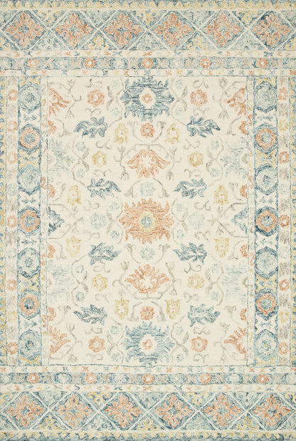 Loloi Norabel Nor-01 Ivory/Multi Area Rug