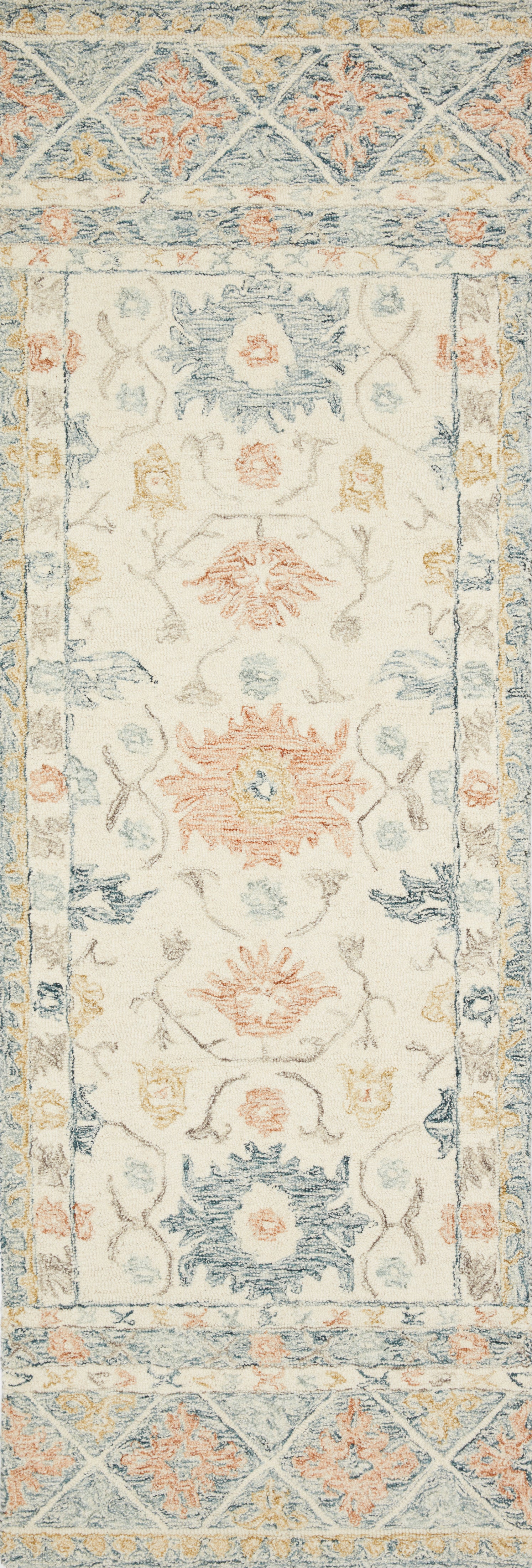 Loloi Norabel Nor-01 Ivory/Multi Area Rug