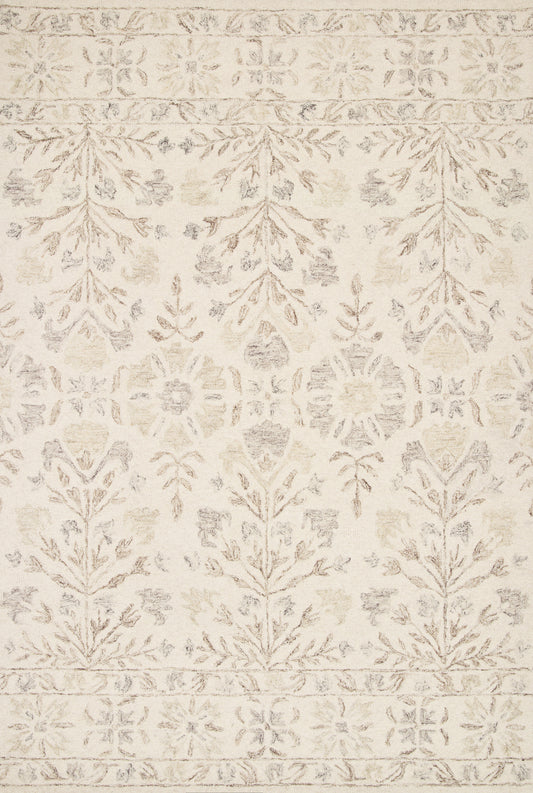 Loloi Norabel Nor-02 Ivory/Neutral Area Rug