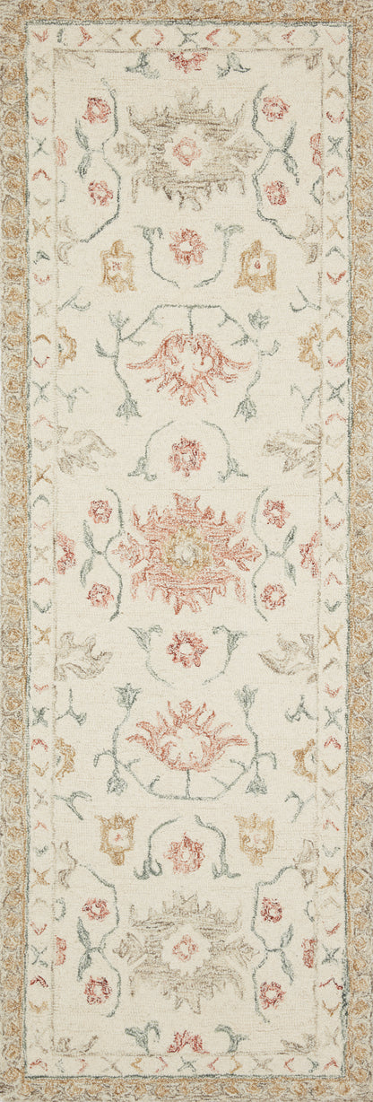 Loloi Norabel Nor-03 Ivory/Rust Area Rug