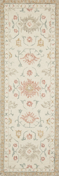 Loloi Norabel Nor-03 Ivory/Rust Area Rug