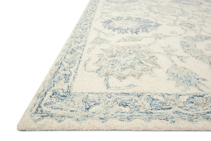 Loloi Norabel Nor-04 Ivory/Blue Area Rug