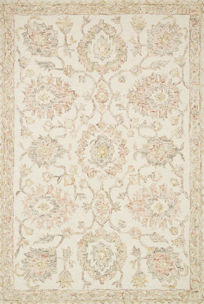 Loloi Norabel Nor-04 Ivory/Blush Area Rug