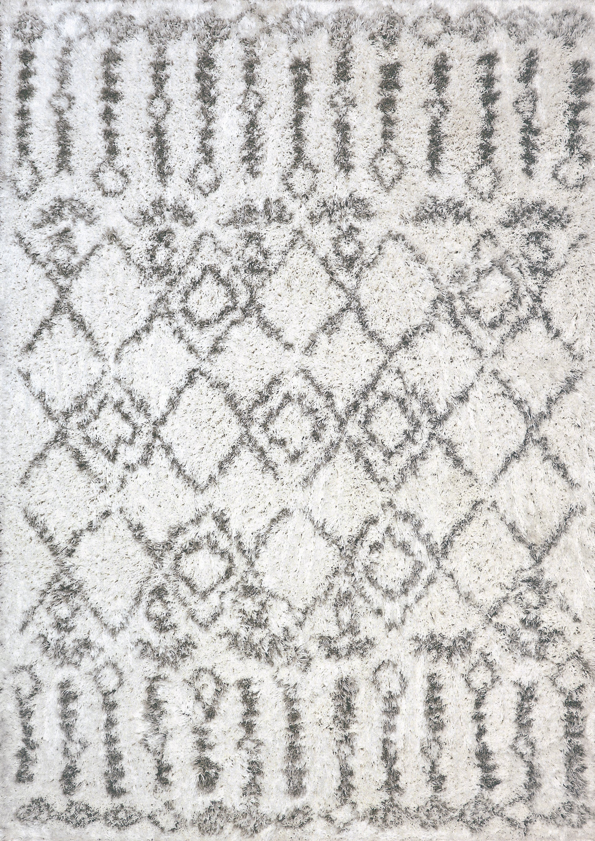 Dynamic Rugs Nordic 7433 White/Silver Area Rug