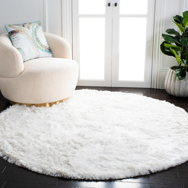 Safavieh Ocean Shag Ocg101A Ivory Area Rug