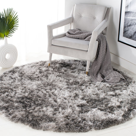 Safavieh Ocean Shag Ocg101G Silver Area Rug