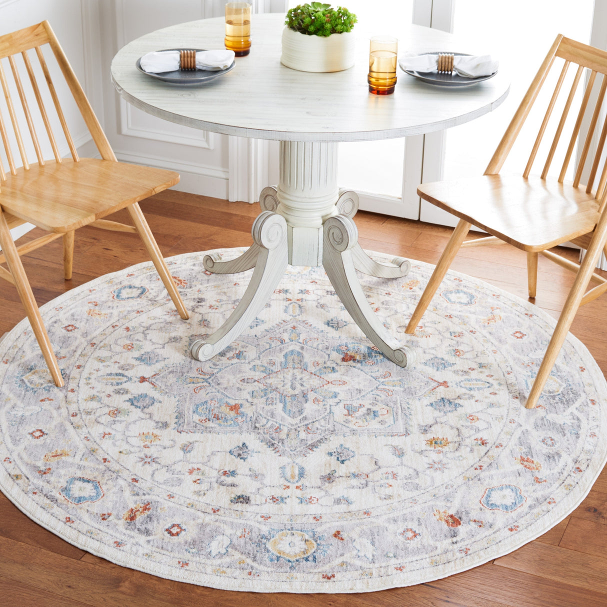 Safavieh Olympia Opa202F Grey/Ivory Rug.