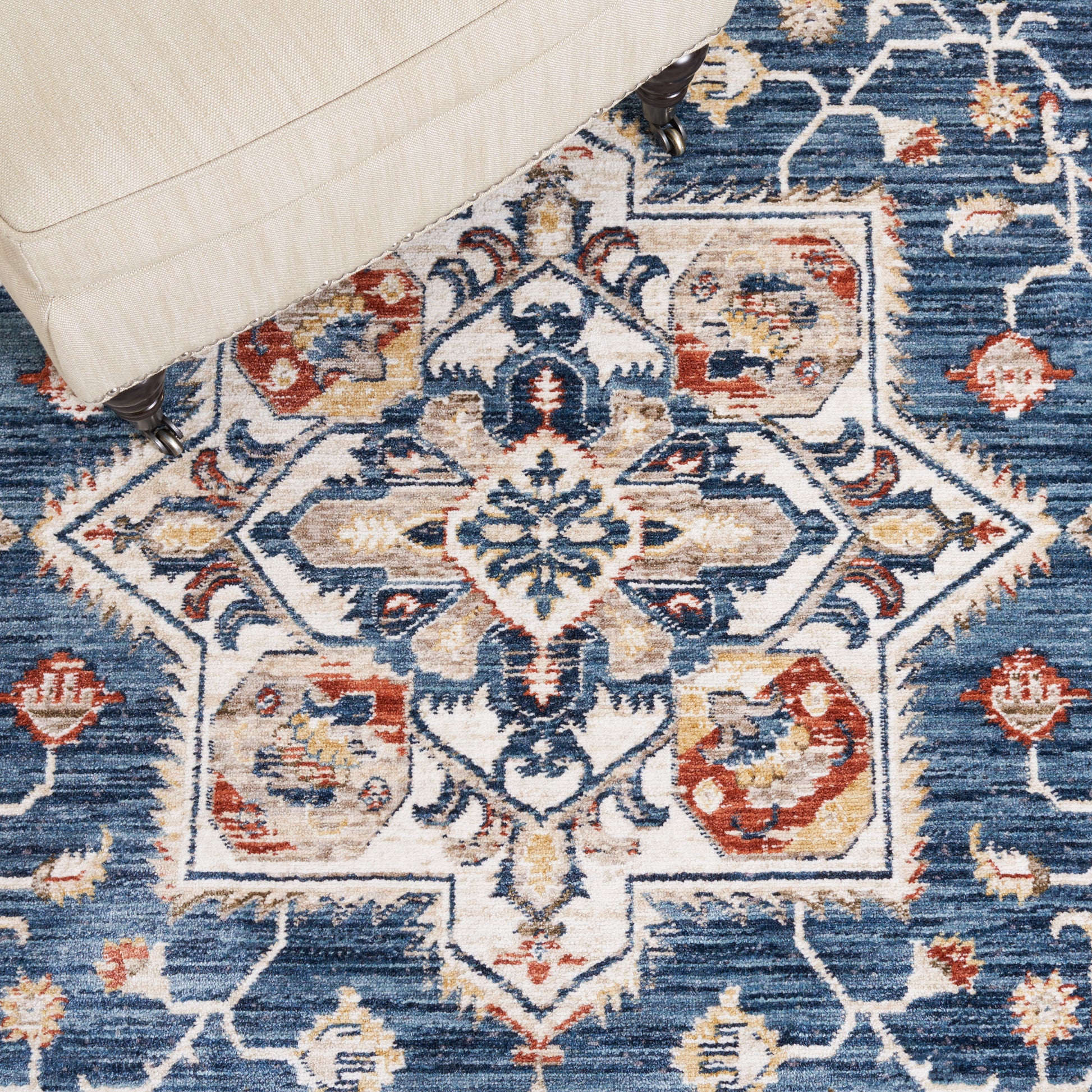 Safavieh Olympia Opa202N Blue/Ivory Area Rug