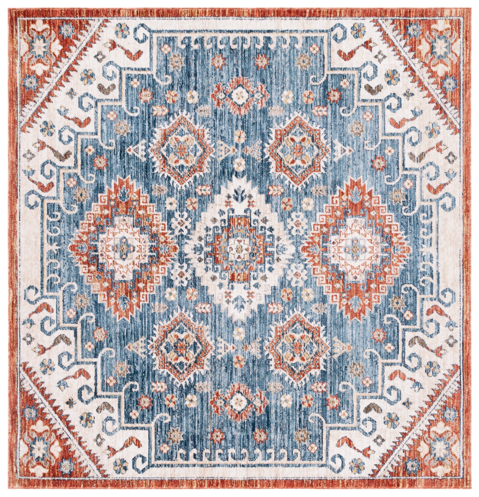 Safavieh Olympia Opa204N Blue/Ivory Area Rug