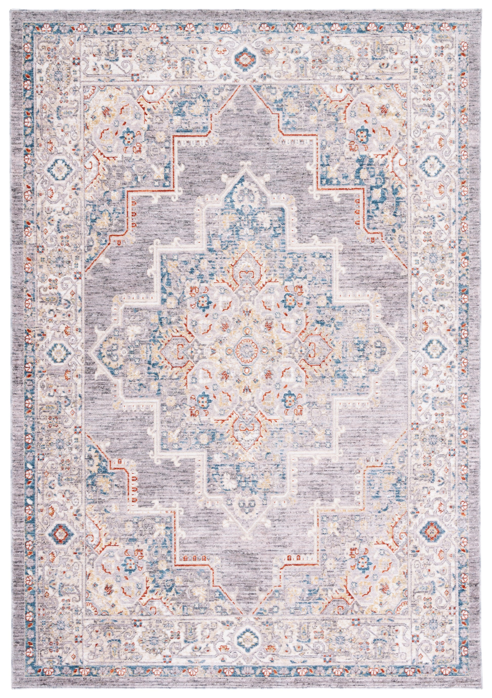 Safavieh Olympia Opa208F Dark Grey/Beige Area Rug