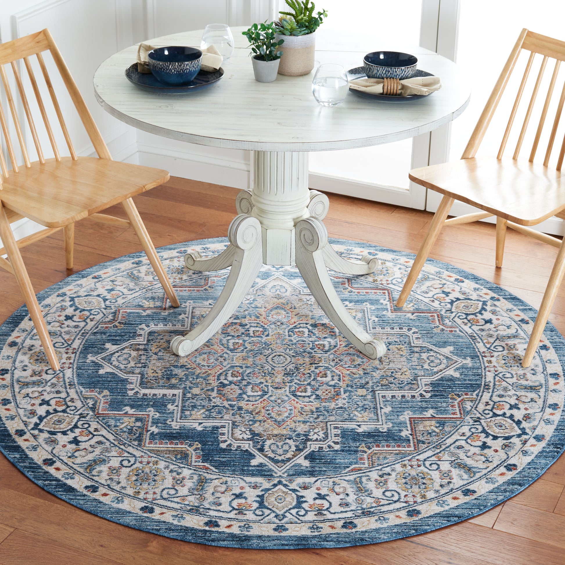 Safavieh Olympia Opa208M Blue/Beige Area Rug