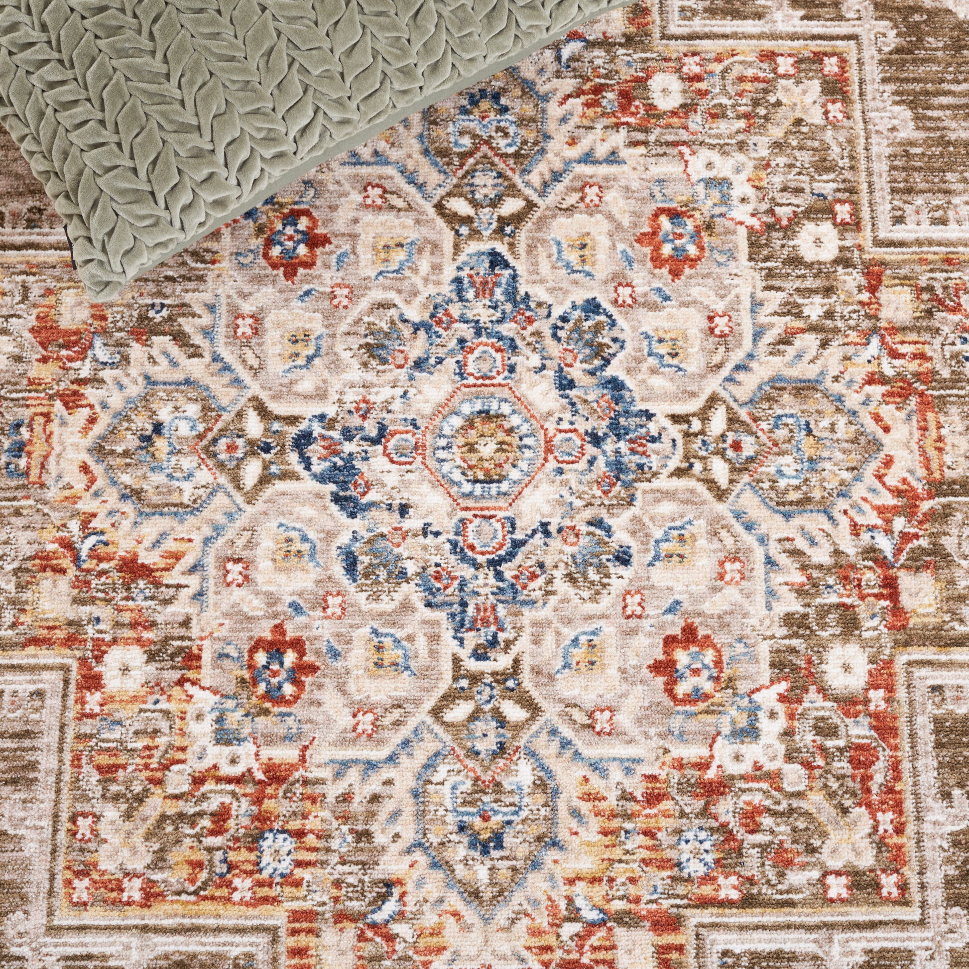 Safavieh Olympia Opa208Y Green/Ivory Area Rug