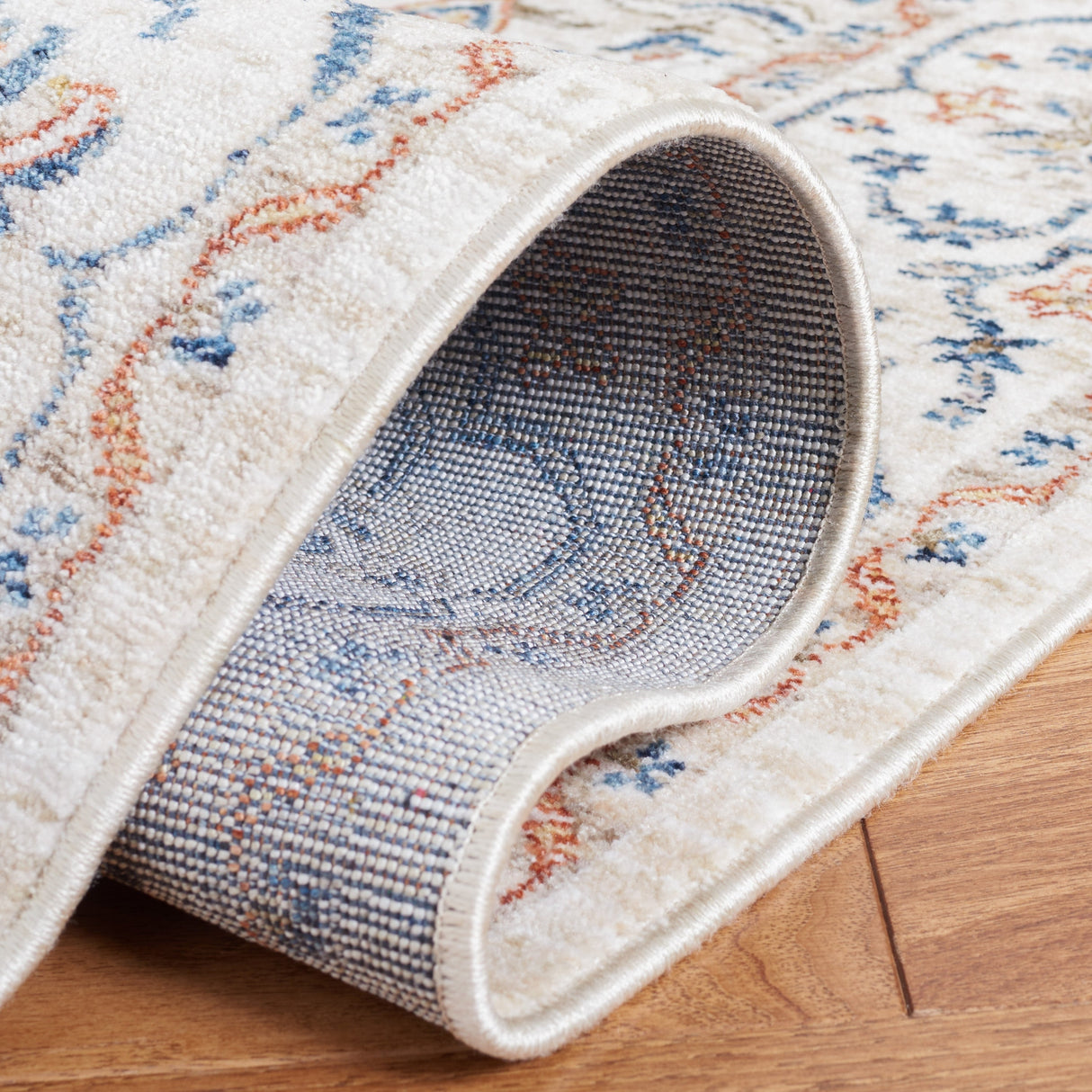 Safavieh Olympia Opa210A Ivory/Navy Rug.