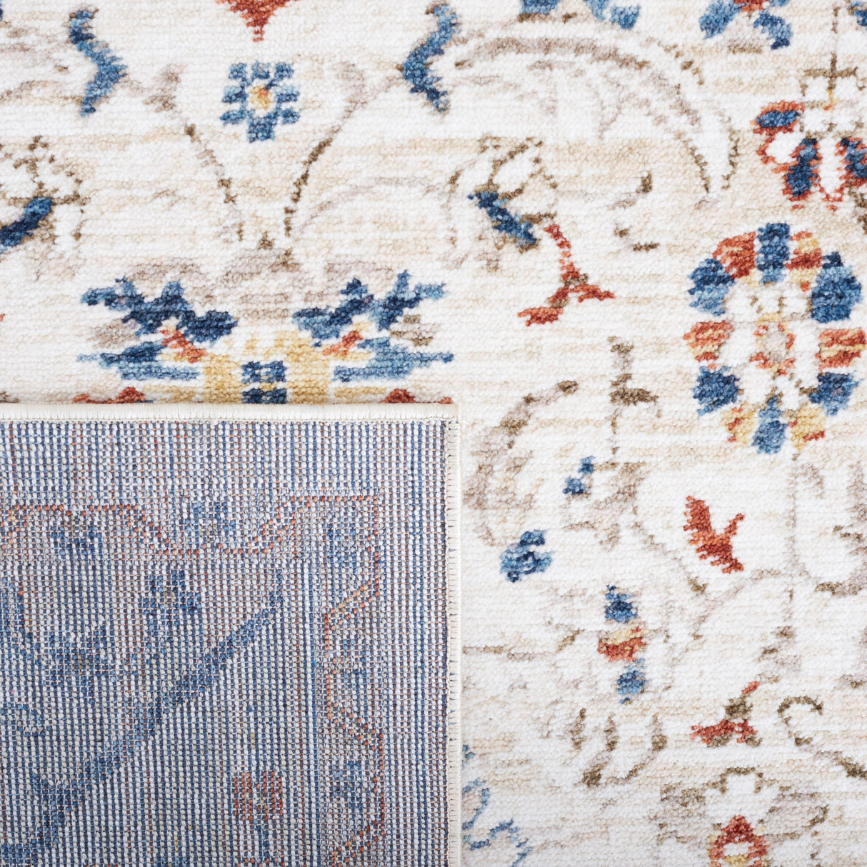 Safavieh Olympia Opa210A Ivory/Navy Rug.