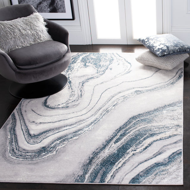 Safavieh Orchard Orc637F Grey/Blue Rugs.