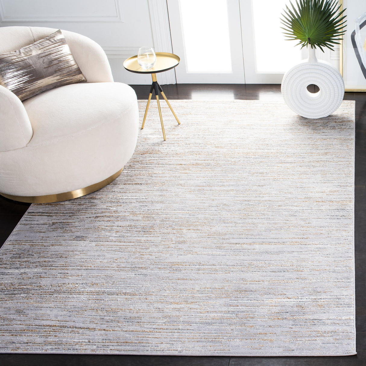 Safavieh Orchard Orc668G Grey/Gold Rugs.