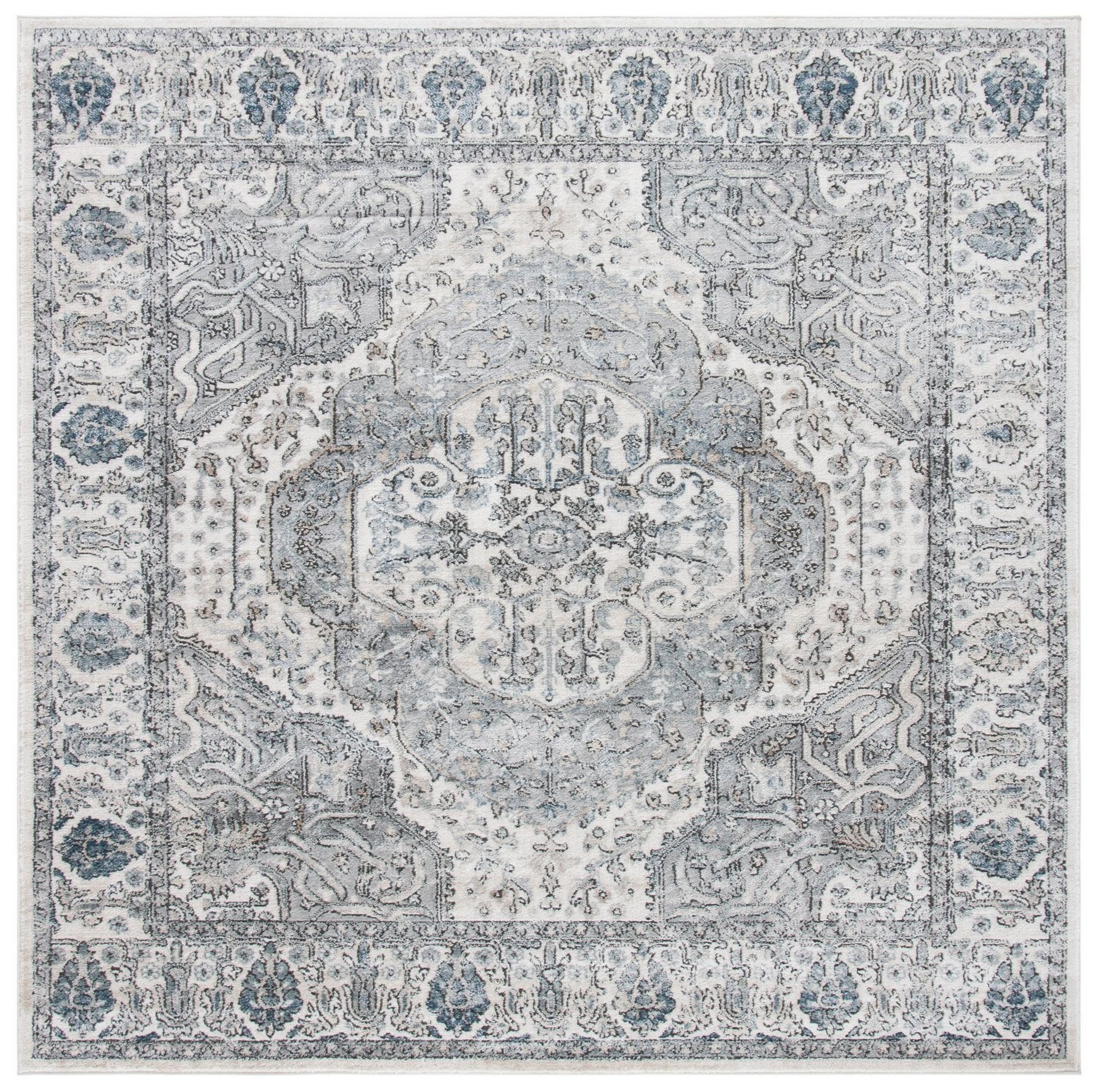 Safavieh Oregon Ore867A Ivory/Grey Area Rug