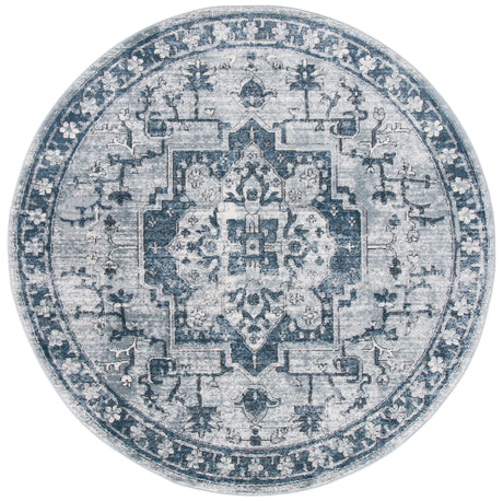 Safavieh Oregon Ore883N Navy/Ivory Rug.