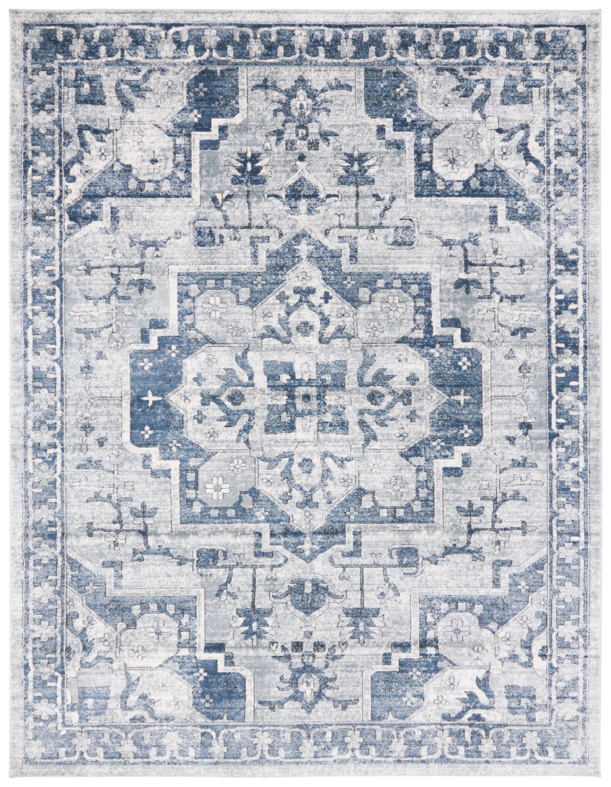 Safavieh Oregon Ore883N Navy/Ivory Area Rug