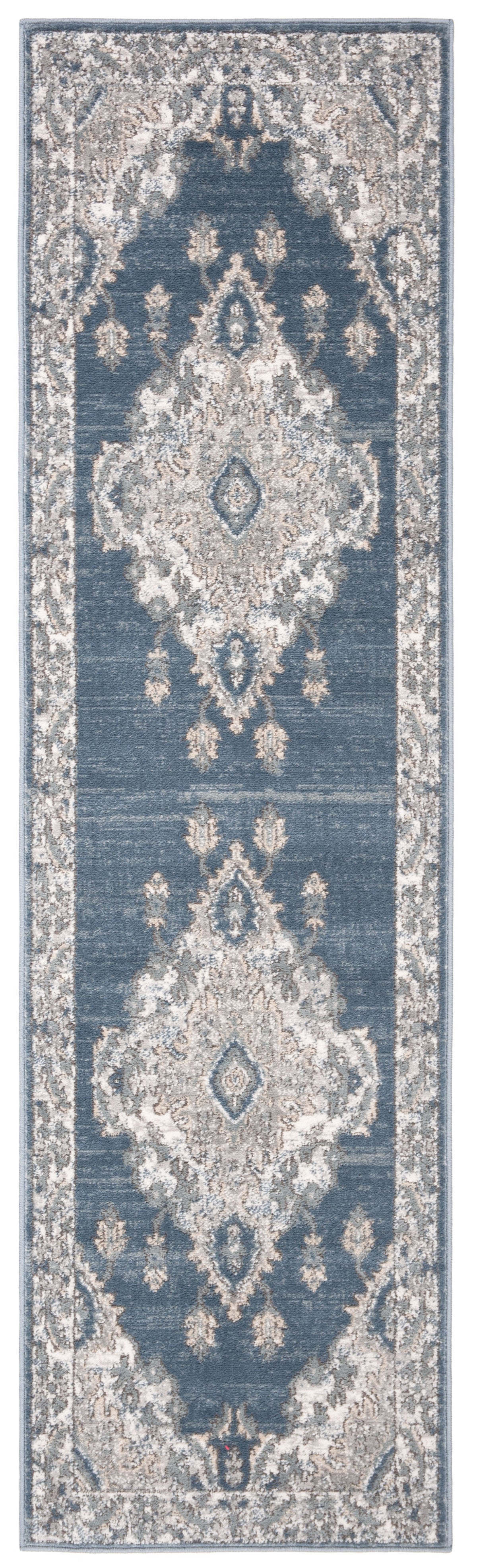 Oregon Rug Blue Safavieh Oregon Ore898A Blue/Creme Rug - Safavieh – BuyAreaRugs.com
