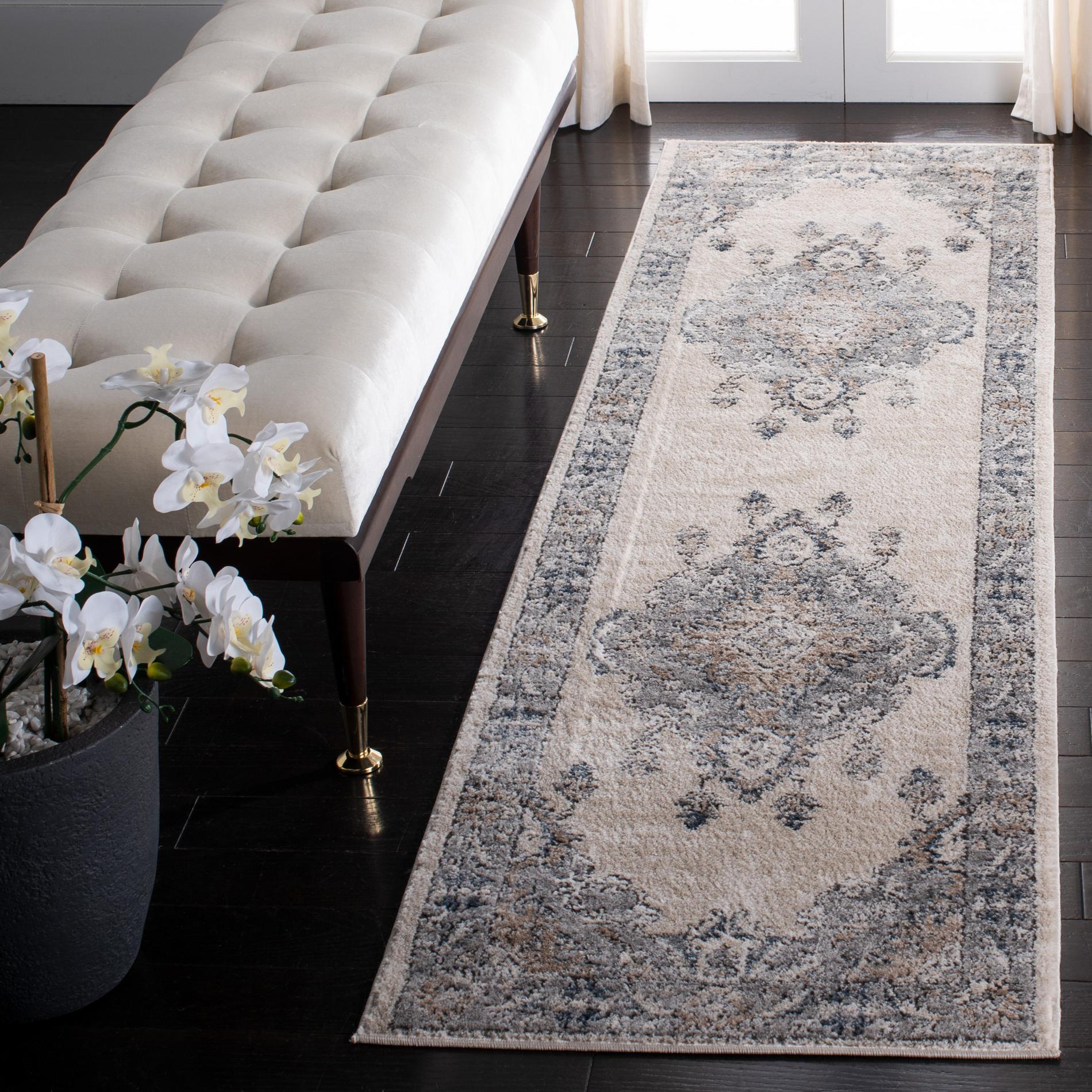 Safavieh Oregon Ore898B Beige/Grey Area Rug