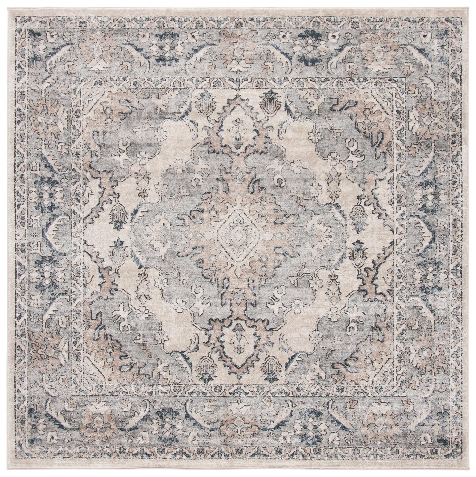 Safavieh Oregon Ore898B Beige/Grey Area Rug