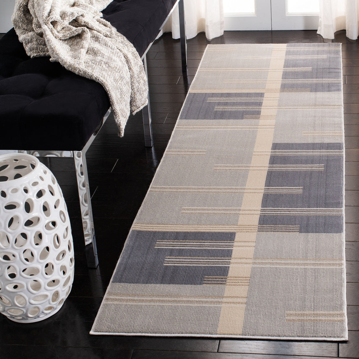 Safavieh Orwell Orw304F Grey/Charcoal Rug.