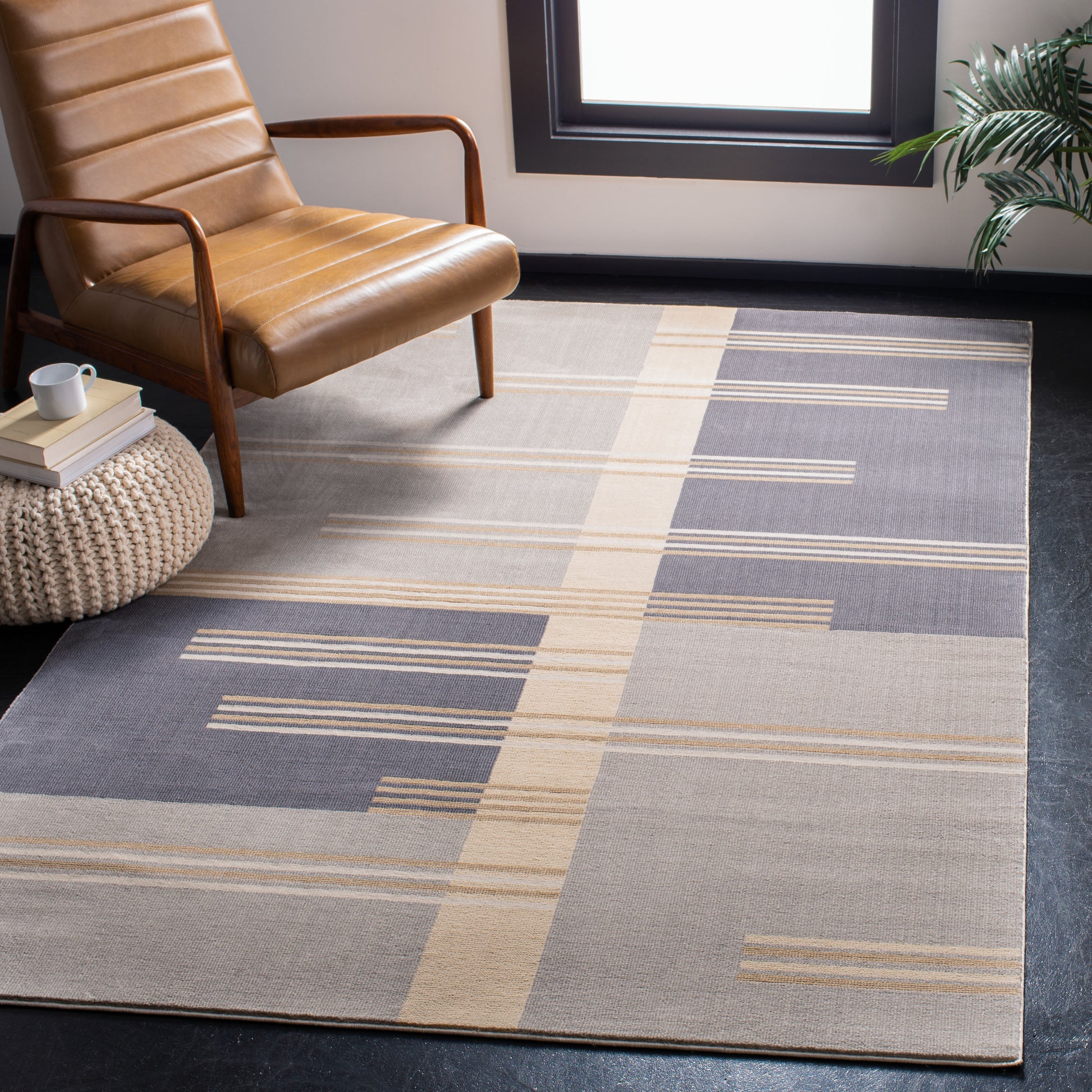 Safavieh Orwell Orw304F Grey/Charcoal Area Rug