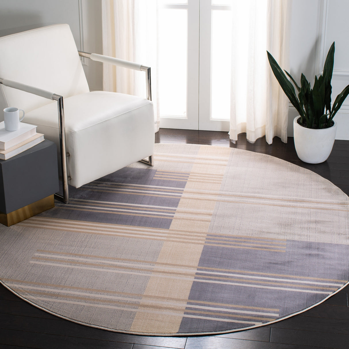 Safavieh Orwell Orw304F Grey/Charcoal Rug.