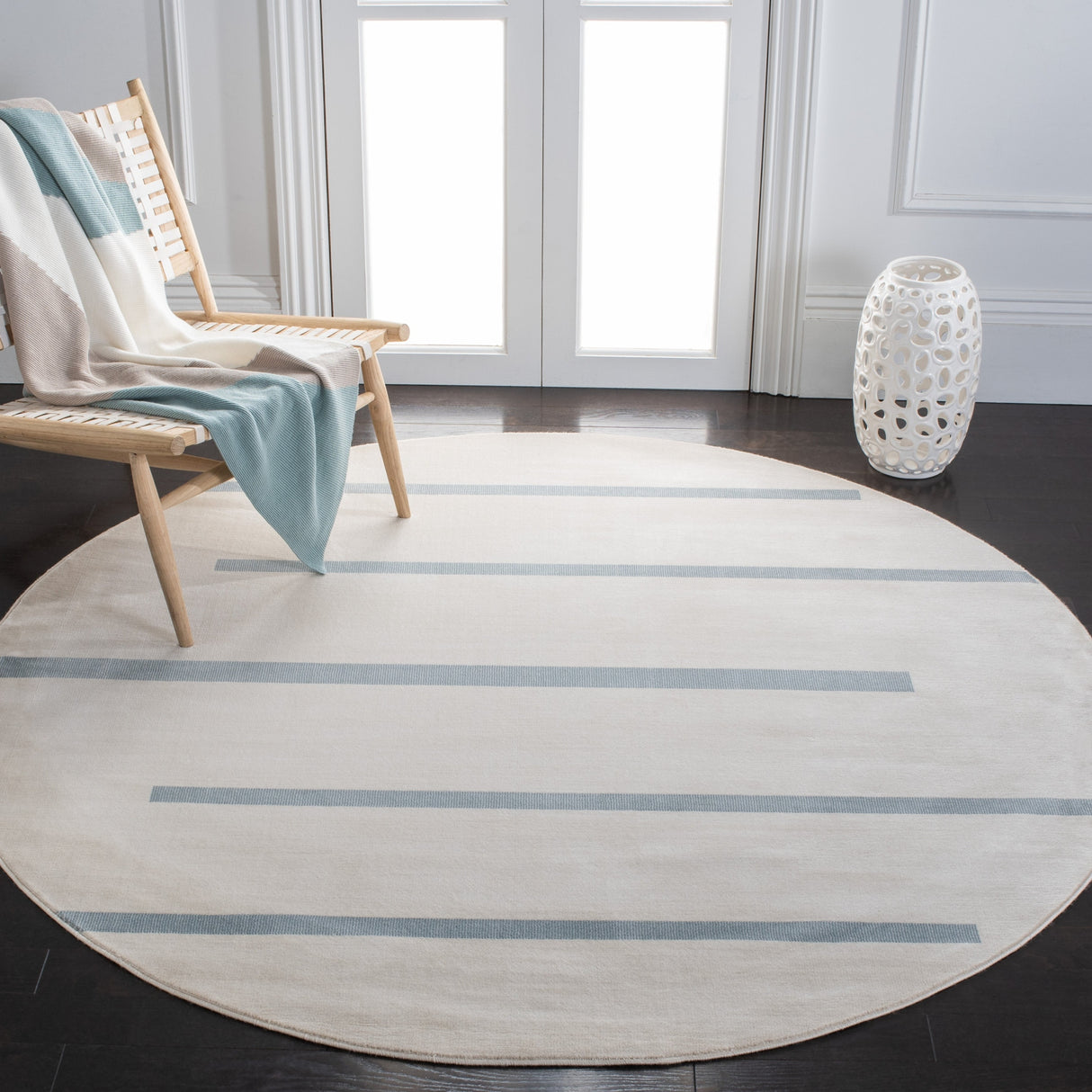 Safavieh Orwell Orw353A Ivory/Blue Rugs.