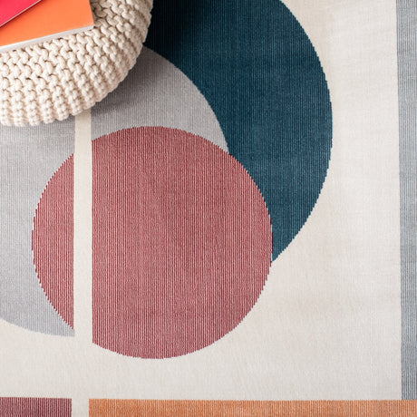 Safavieh Orwell Orw364B Beige/Dark Teal Rugs.