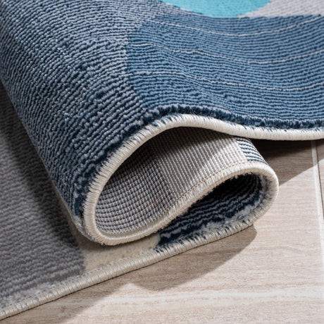 Safavieh Orwell Orw367F Grey/Aqua Rugs.