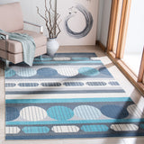 Safavieh Orwell Orw367F Grey/Aqua Rugs.
