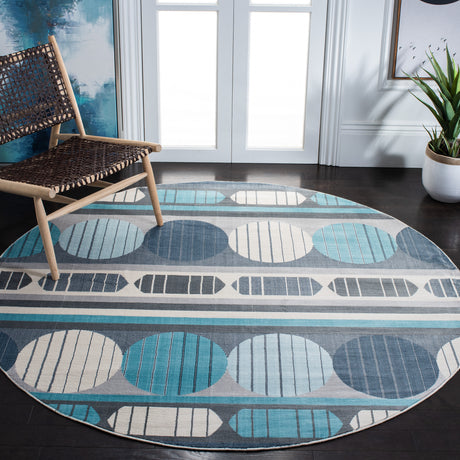 Safavieh Orwell Orw367F Grey/Aqua Rugs.