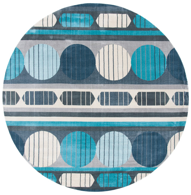 Safavieh Orwell Orw367F Grey/Aqua Rugs.