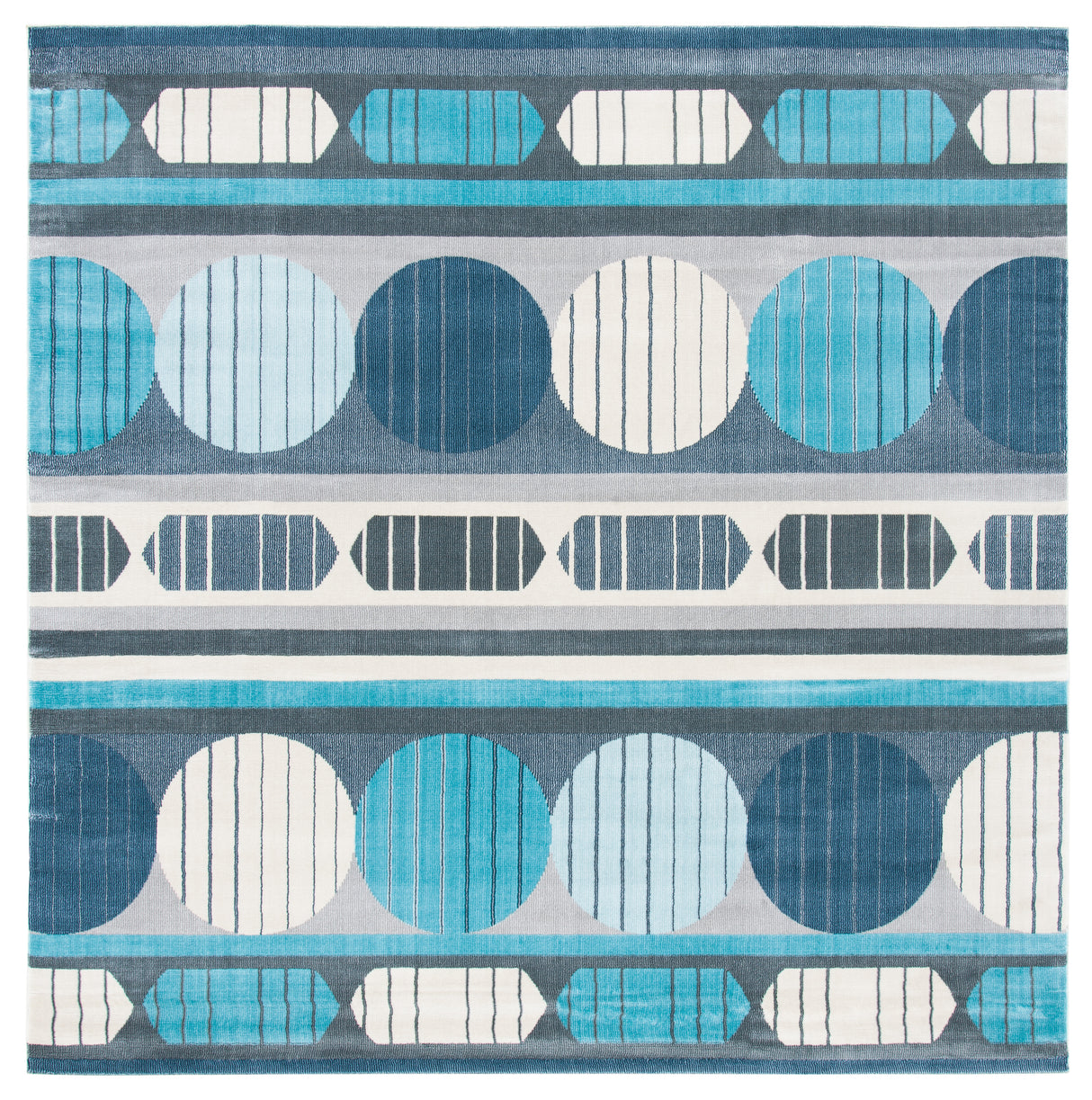 Safavieh Orwell Orw367F Grey/Aqua Rugs.
