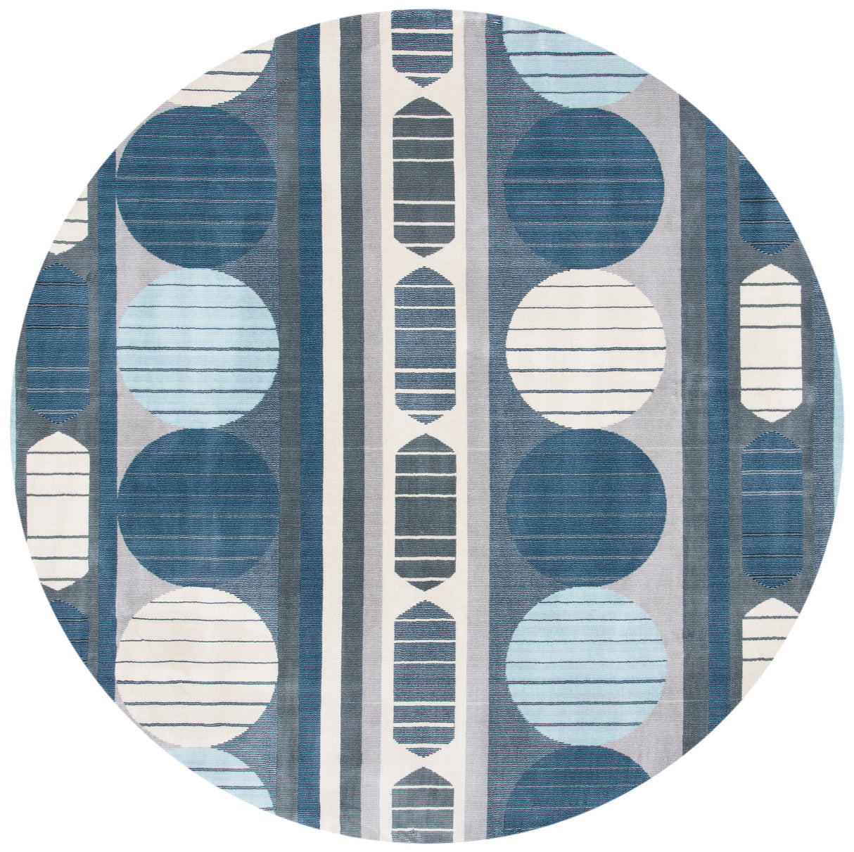 Safavieh Orwell Orw367G Grey/Blue Rugs.