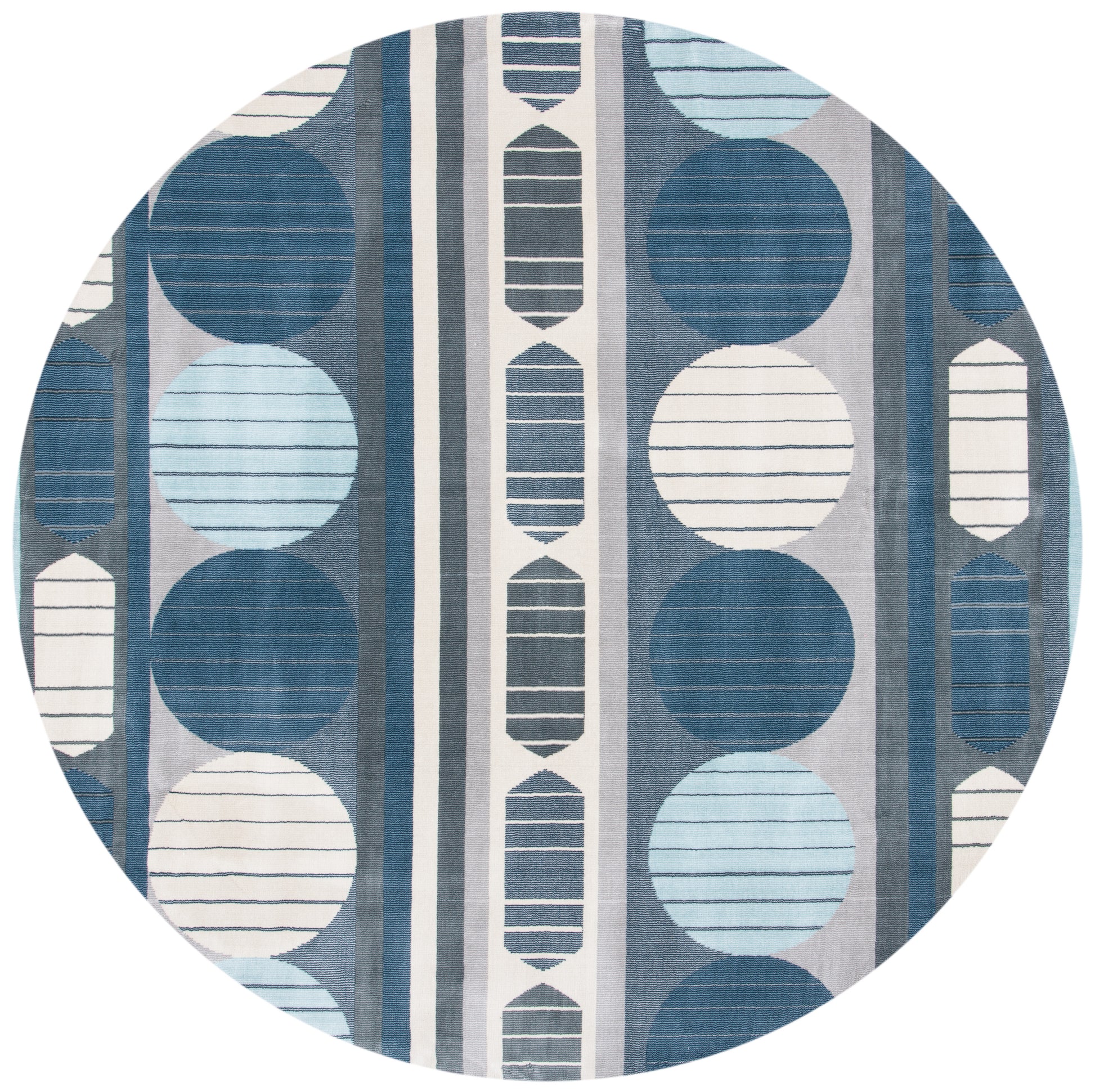 Safavieh Orwell Orw367G Grey/Blue Area Rug