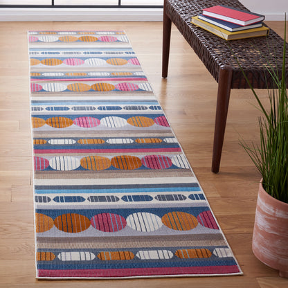 Safavieh Orwell Orw367H Grey/Orange Area Rug