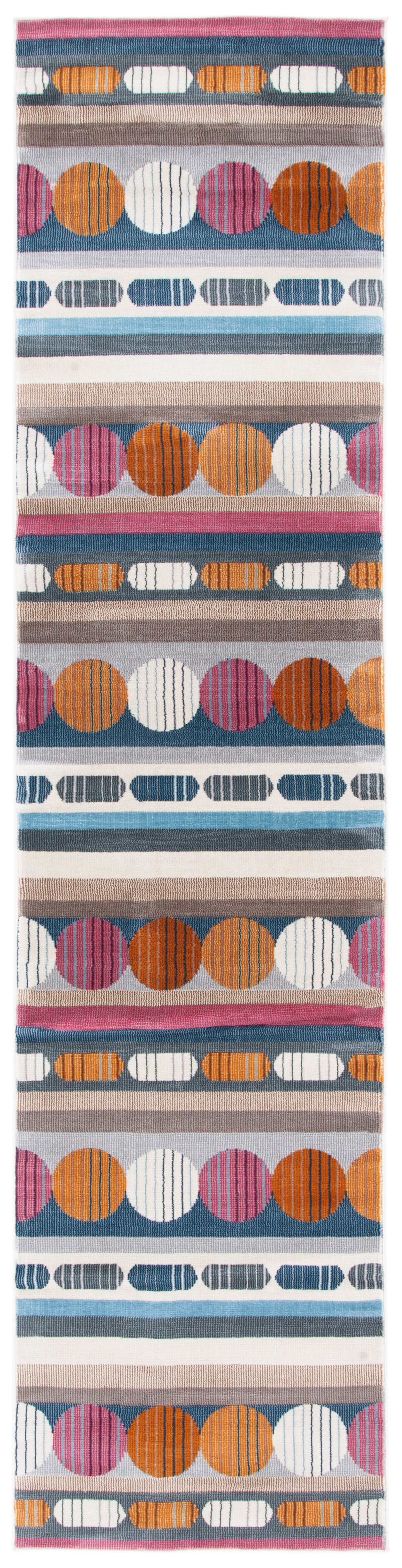 Safavieh Orwell Orw367H Grey/Orange Area Rug