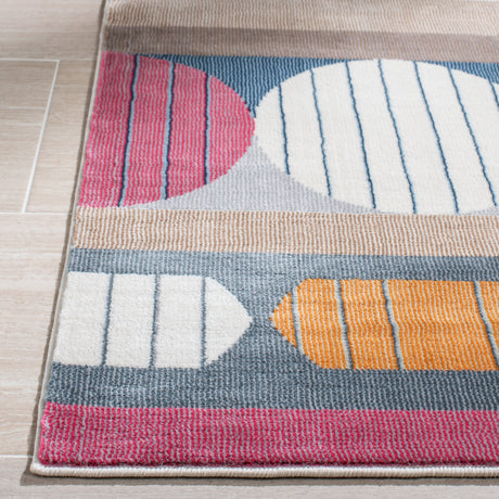 Safavieh Orwell Orw367H Grey/Orange Rugs.