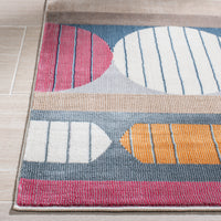 Safavieh Orwell Orw367H Grey/Orange Area Rug