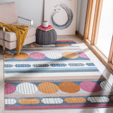 Safavieh Orwell Orw367H Grey/Orange Rugs.