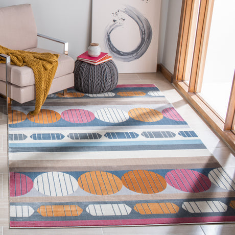 Safavieh Orwell Orw367H Grey/Orange Rugs.