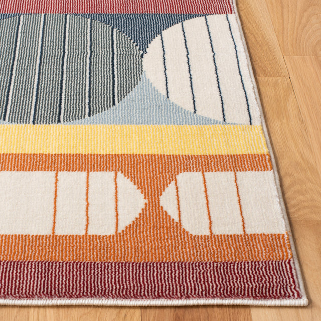 Safavieh Orwell Orw367M Blue/Yellow Rugs.